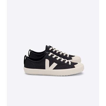 Veja NOVA CANVAS Men's Shoes Black | NZ 210AHK